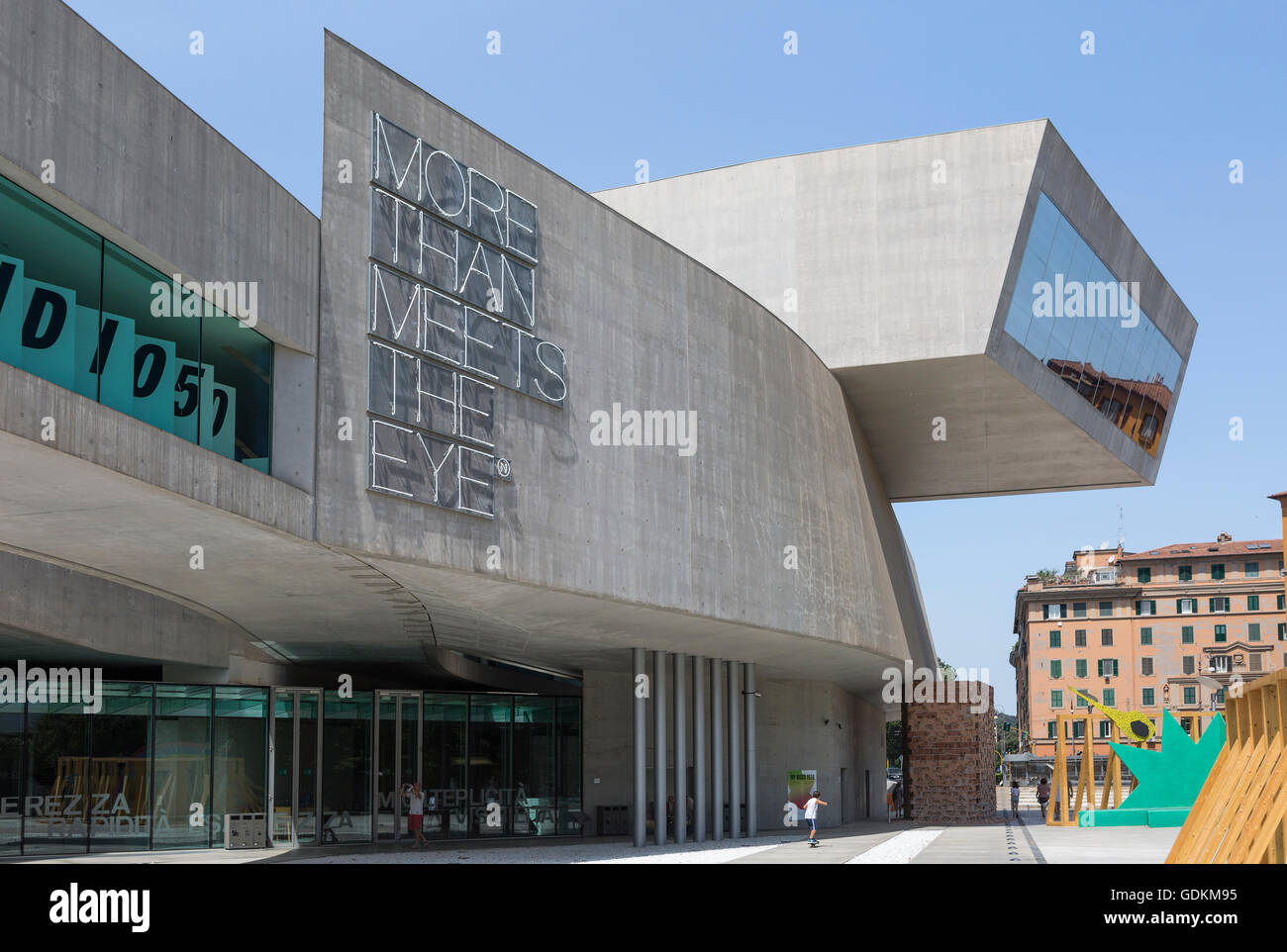 Maxxi Rom Maxxi rome zaha hadid -Fotos und -Bildmaterial in hoher Auflösung – Alamy