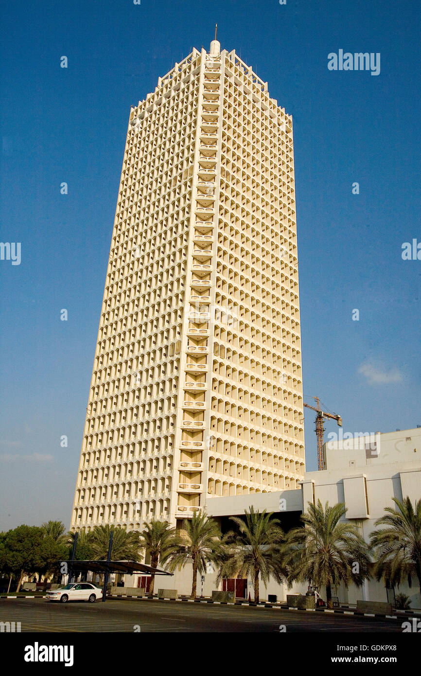 Trade Centre, Dubai, Vereinigte Arabische Emirate. Stockfoto