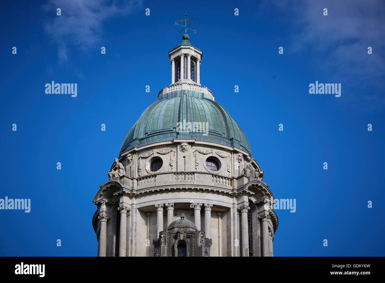 Lancaster ist die Kreisstadt der historischen Grafschaft Lancashire, England Williamson Park England Ashton Memorial Torheit Dome 19 Stockfoto