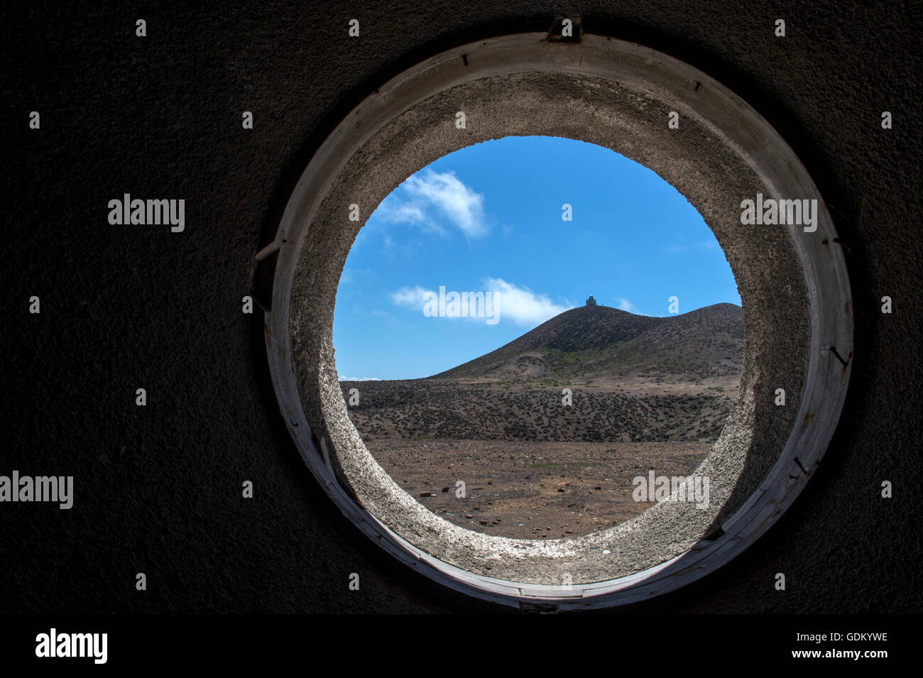 Leuchtturm San Benito, Baja California, Mexiko Stockfoto