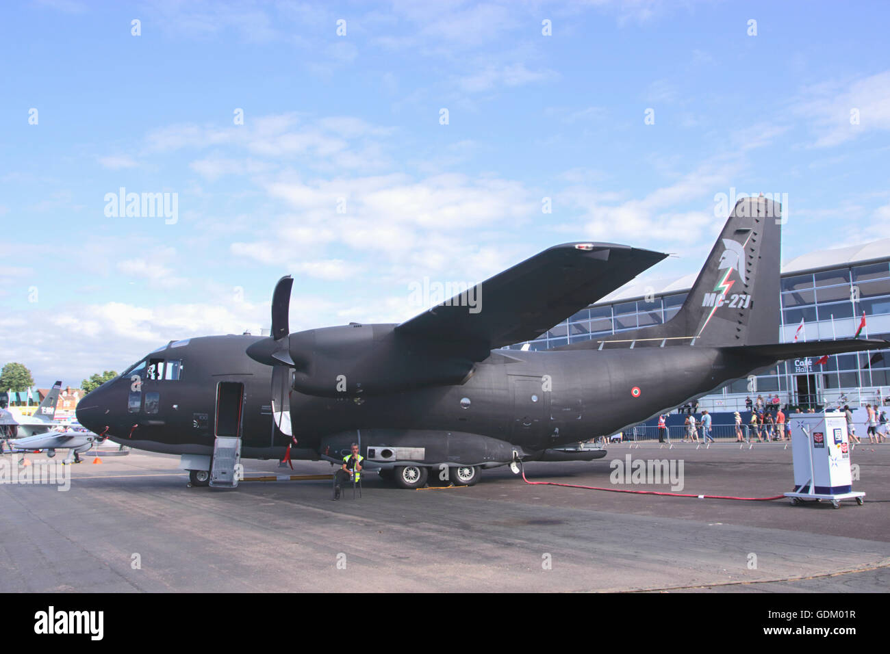 C-27J Spartan in Farnborough Airshow UK 2016 Stockfoto