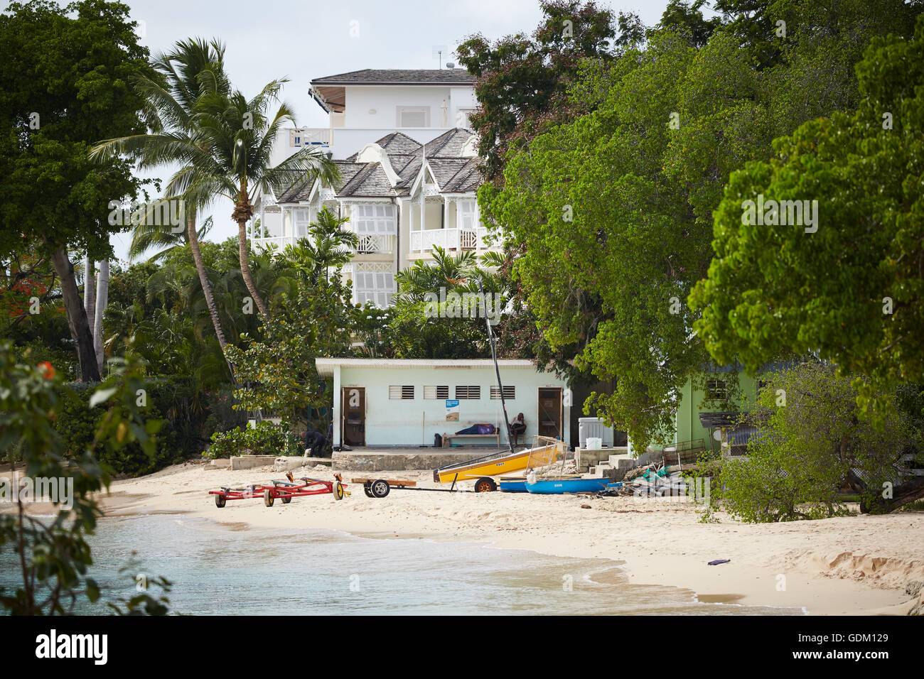 Die kleinen Antillen Barbados Pfarrei West Indies Barbados Karibik Küste Stockfoto Die kleinen Antillen Barbados Pfarrei West Indies Barbados Karibik Küste Stockfoto