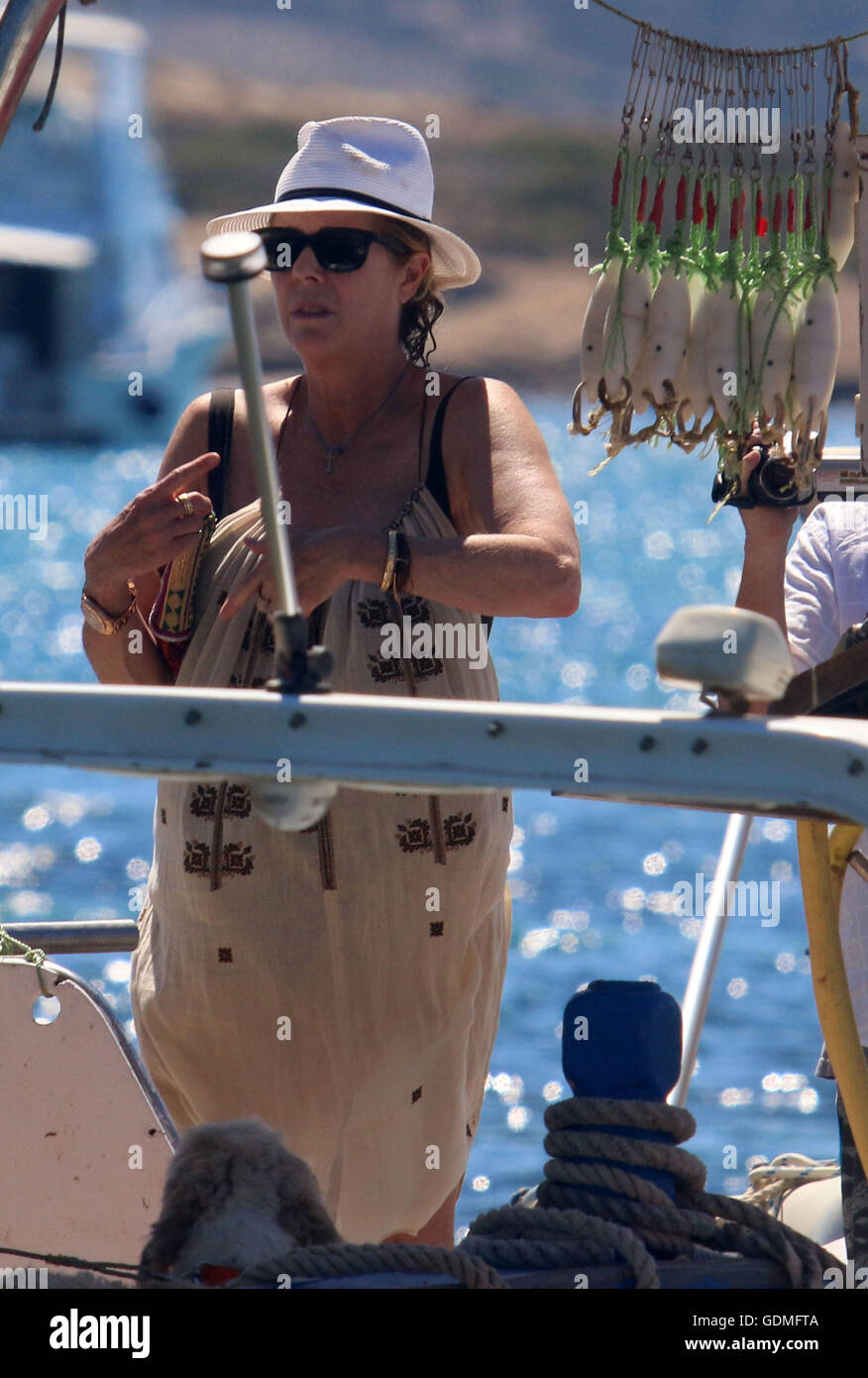 Antiparos Insel In Griechenland 17 Juli 2016 Ein Haus Auf