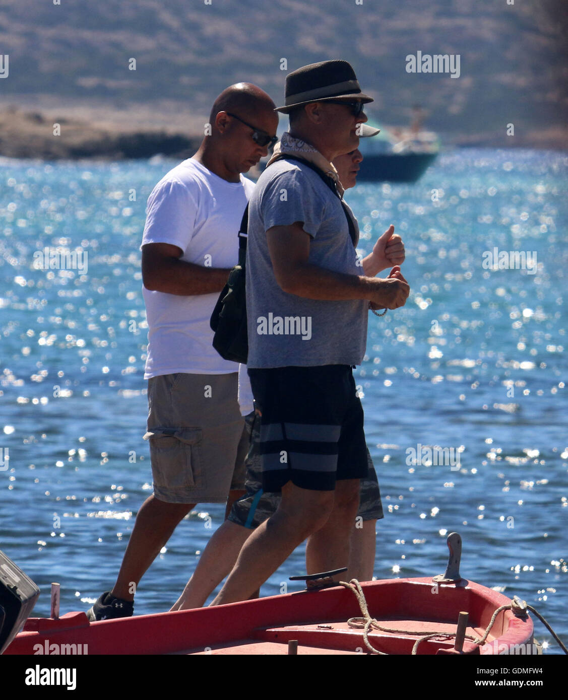 Antiparos Insel In Griechenland 17 Juli 2016 Ein Haus Auf