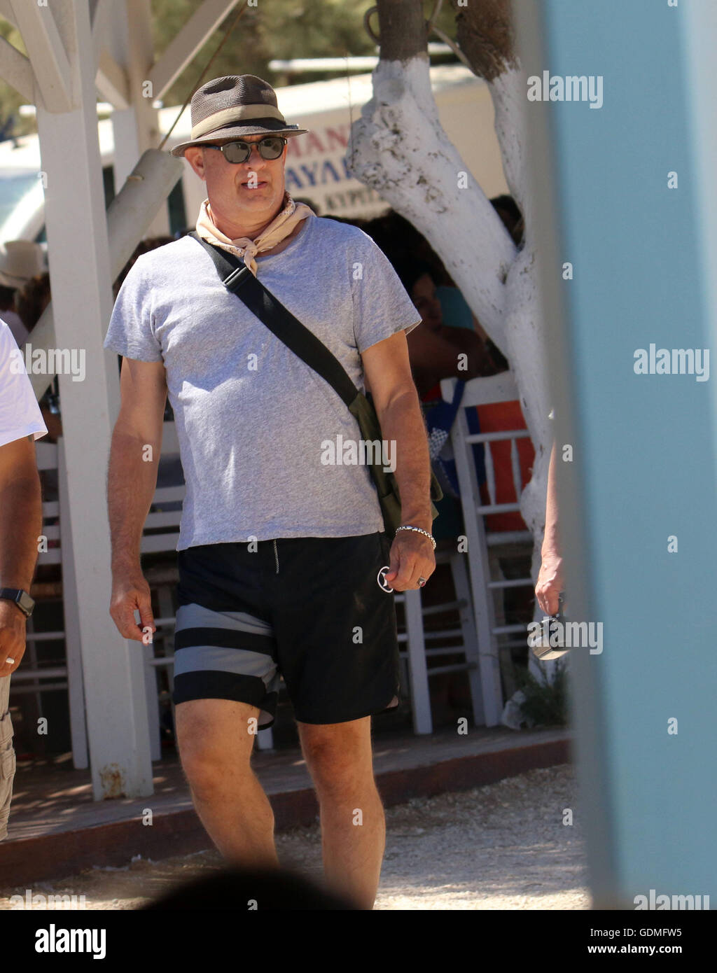 Antiparos Insel In Griechenland 17 Juli 2016 Ein Haus Auf