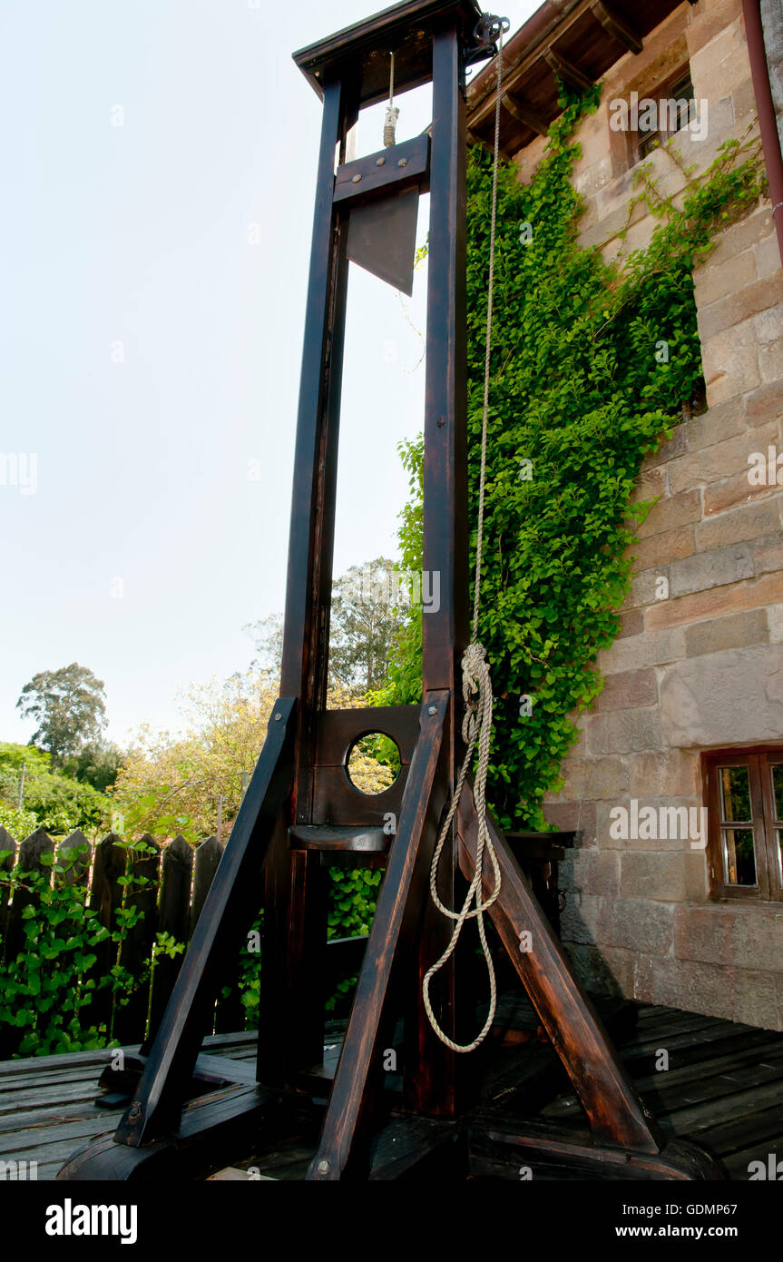 Execution By Guillotine Stockfotos & Execution By Guillotine Bilder Alamy