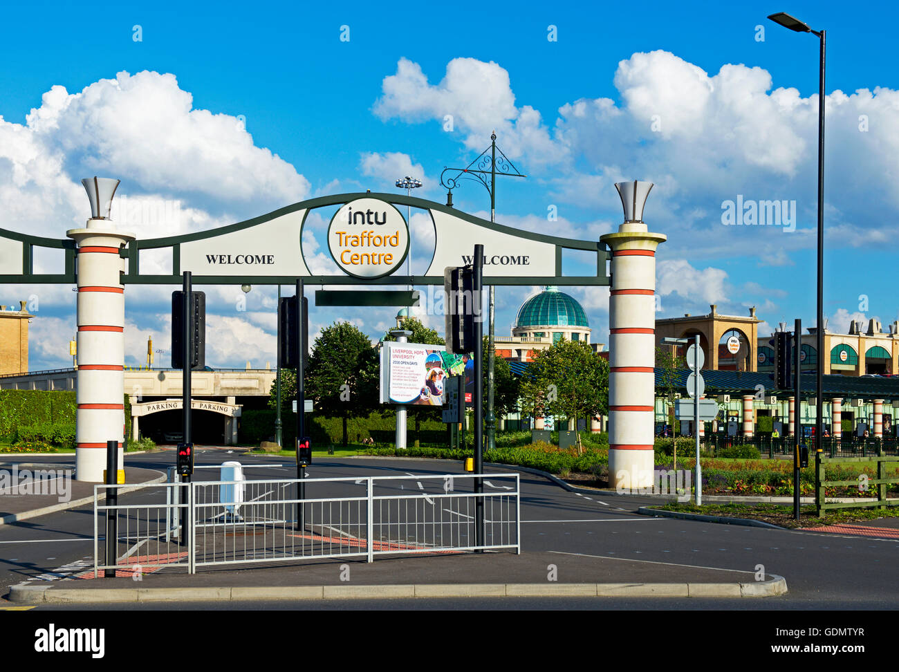 Trafford Park Einkaufszentrum, Dumplington, Greater Manchester, England UK Stockfoto