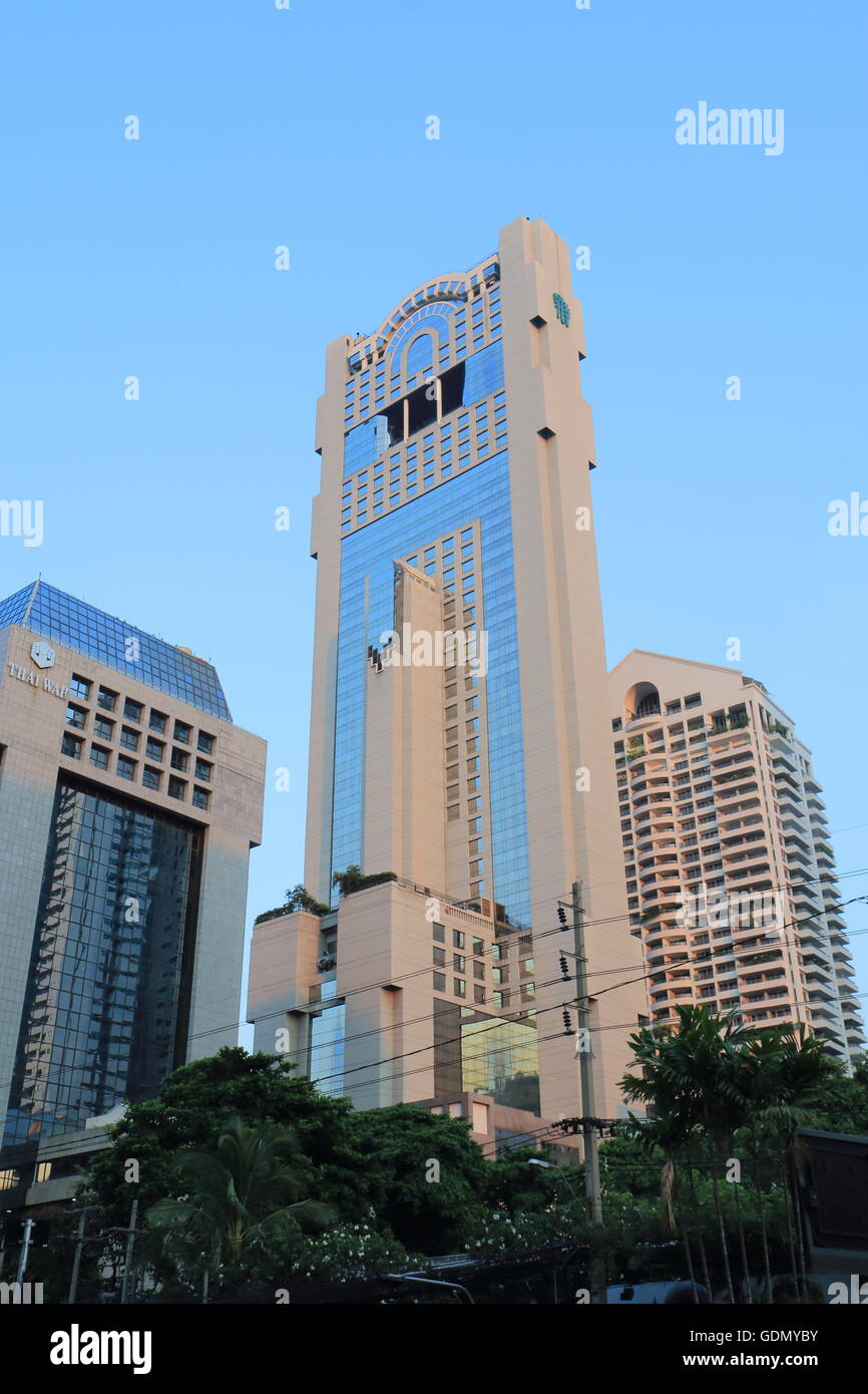 Banyan Tree Hotels in Bangkok Thailand. Stockfoto