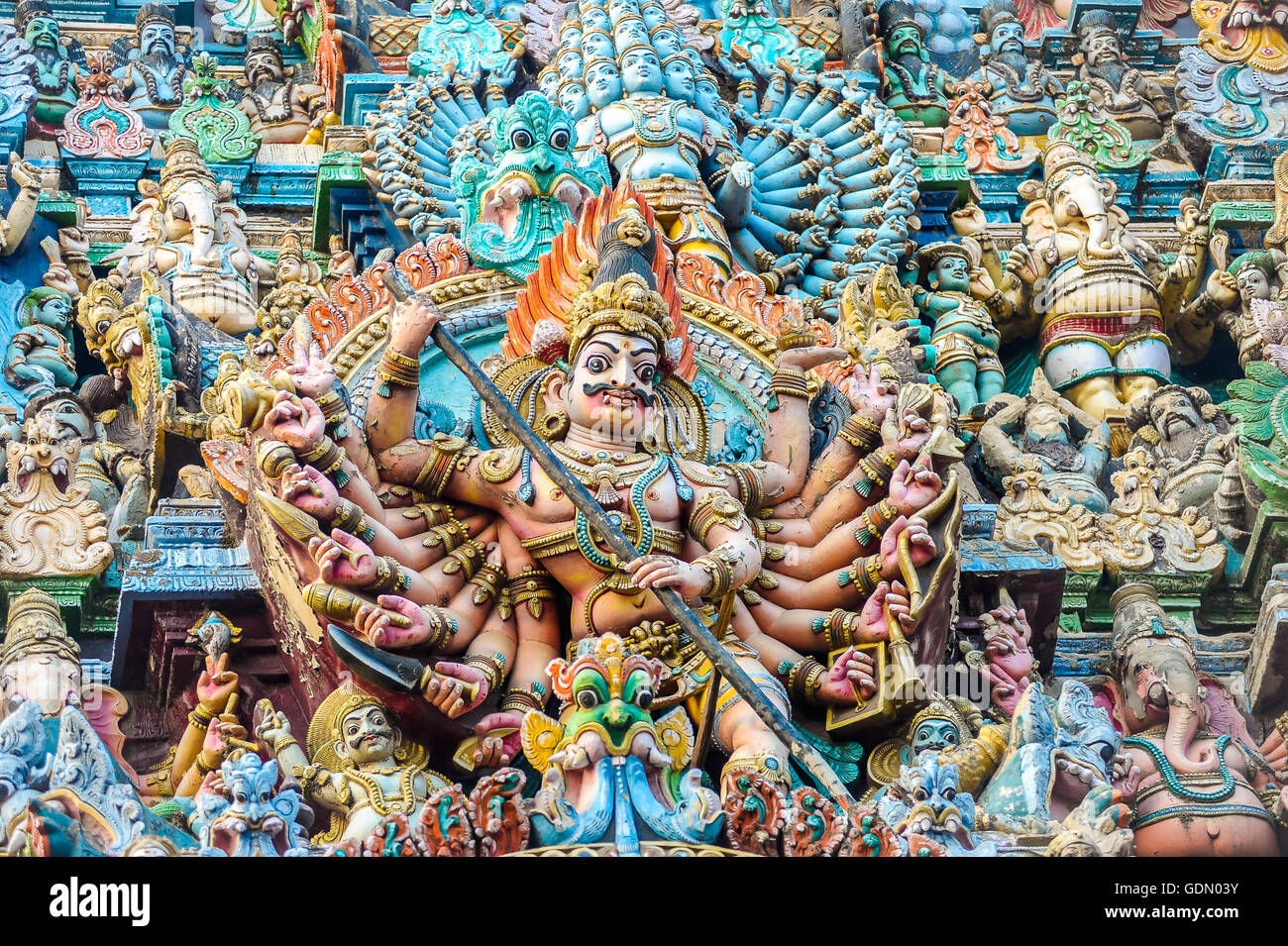 Madurai, Tamil Nadu, Südindien, Indien Stockfoto