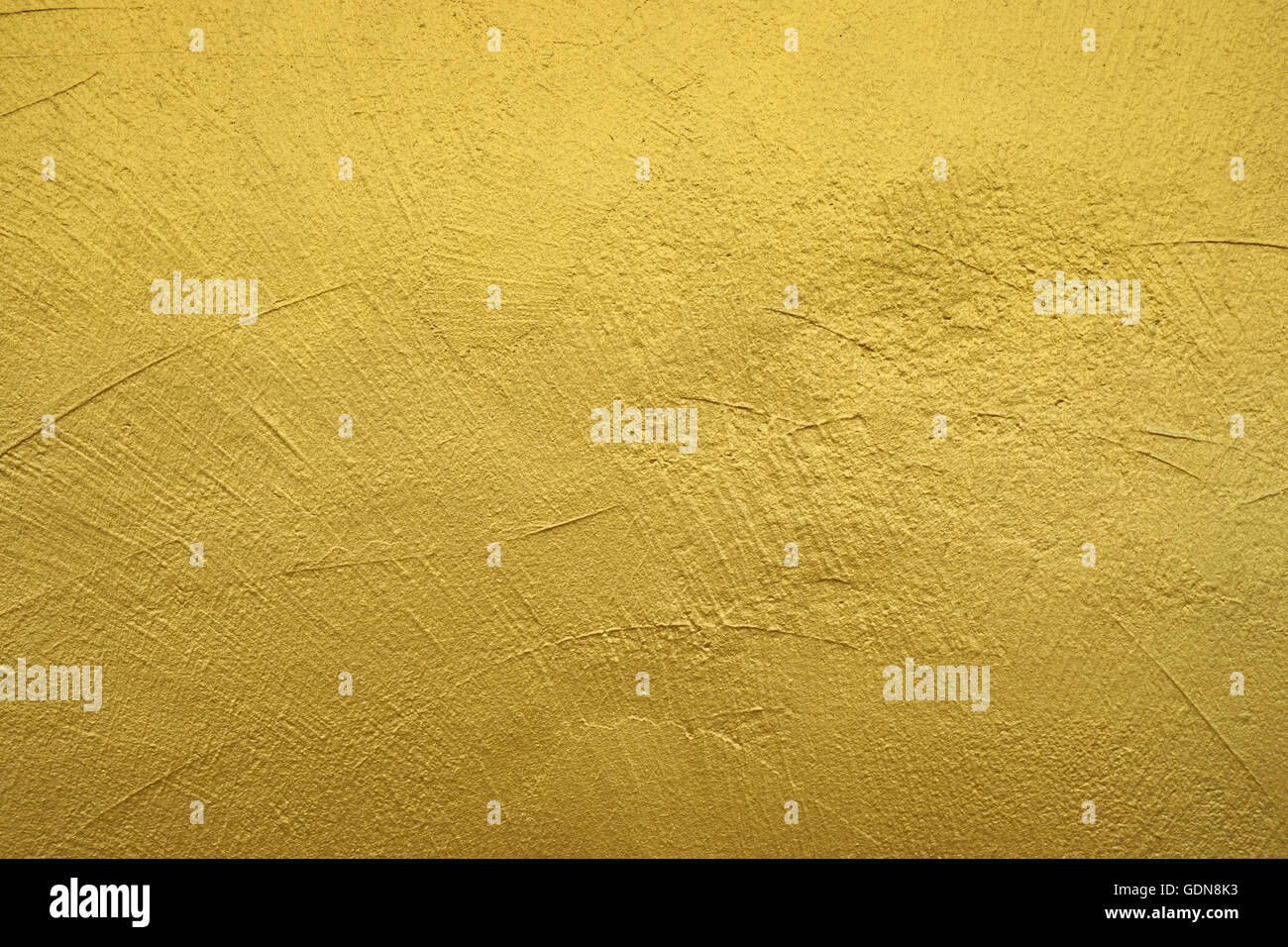goldene Mauer Hintergrund Stockfoto