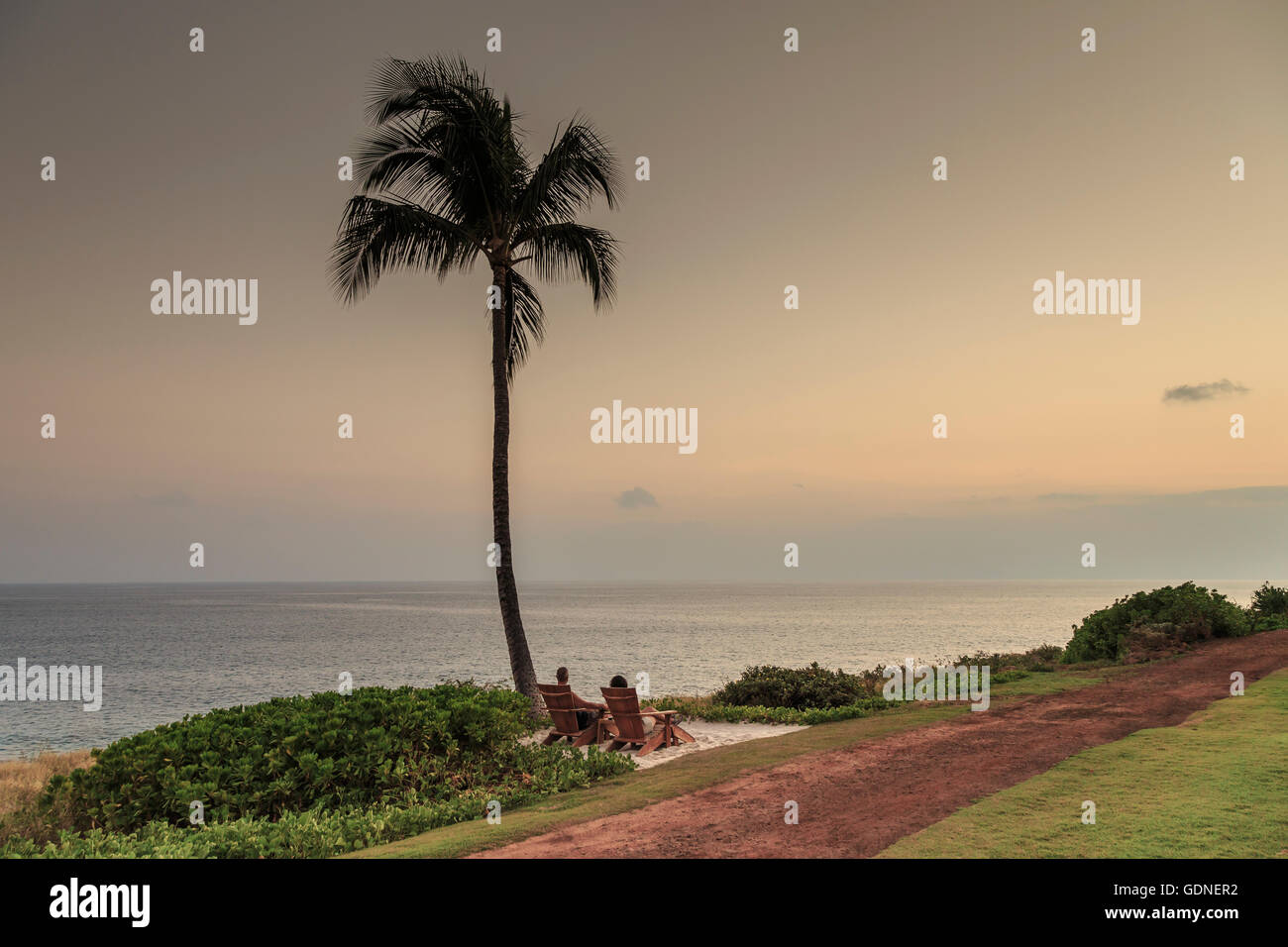 Hulupo'e Bay, Lanai Island, Hawaii, USA Stockfoto