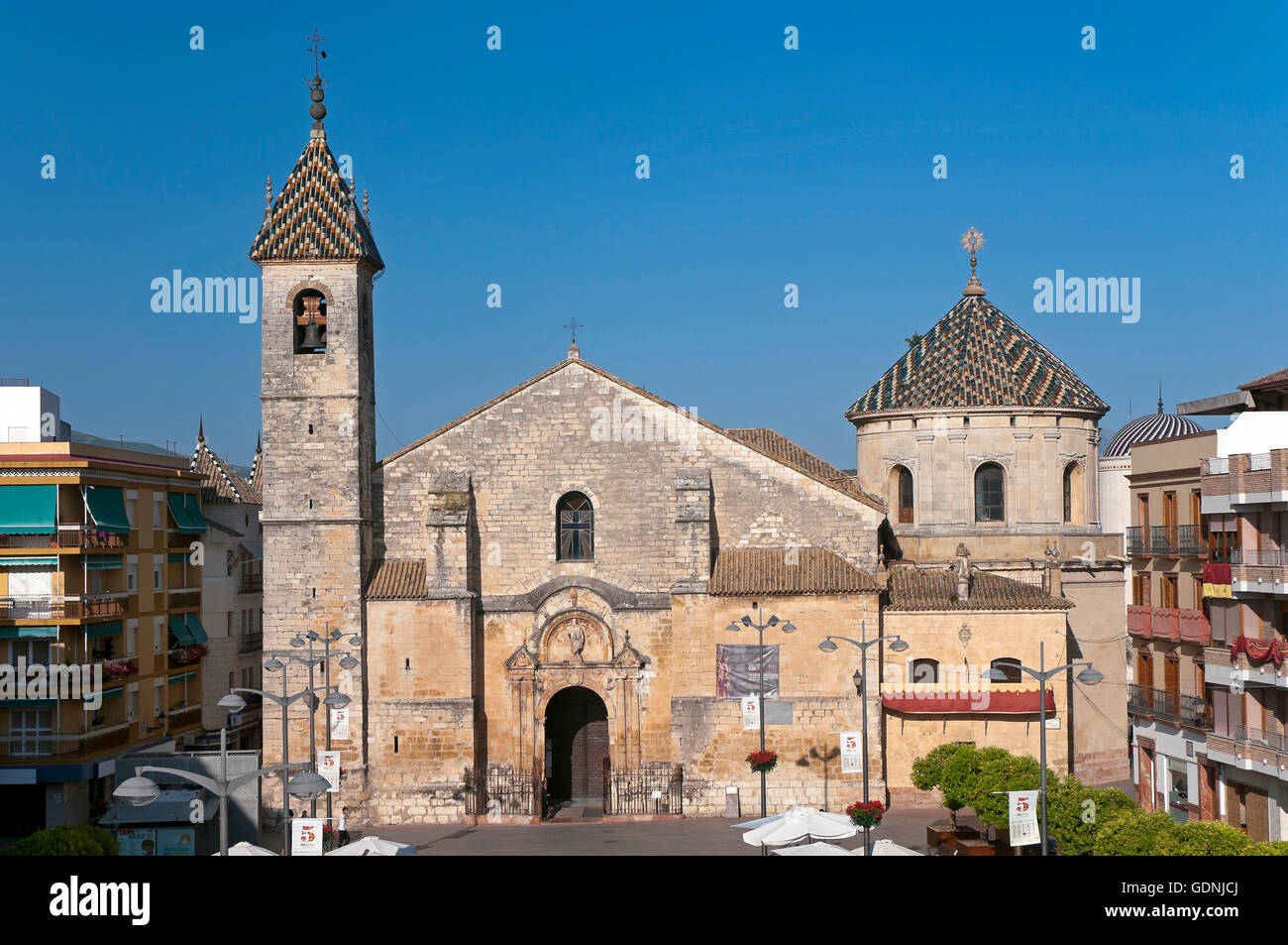 Pfarrei Kirche von San Mateo-16. Jahrhundert, Lucena, Cordoba Provinz, Region von Andalusien, Spanien, Europa Stockfoto