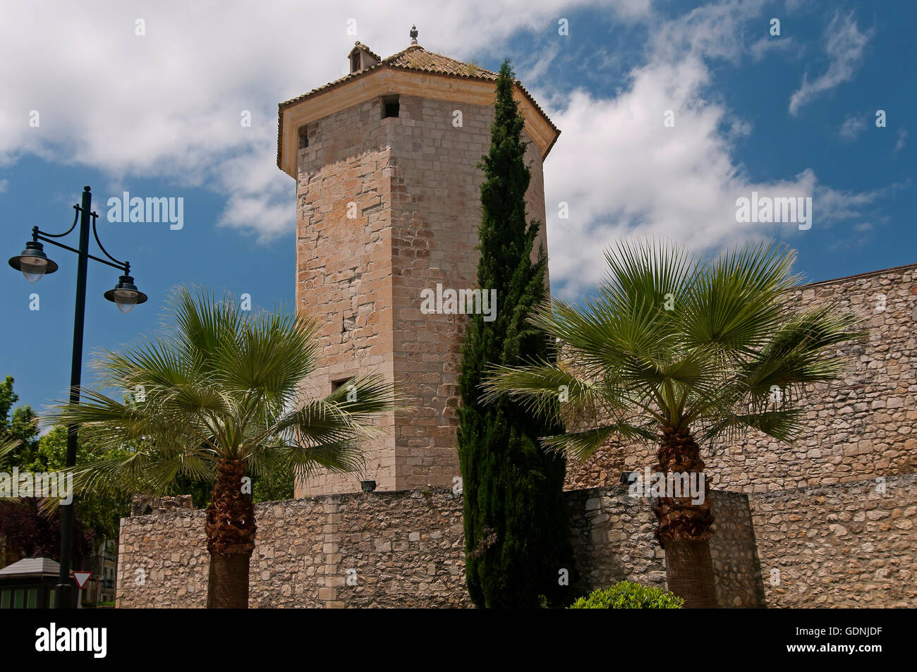 Die Moral Burg - 11. Jahrhundert, Lucena, Cordoba Provinz, Region von Andalusien, Spanien, Europa Stockfoto