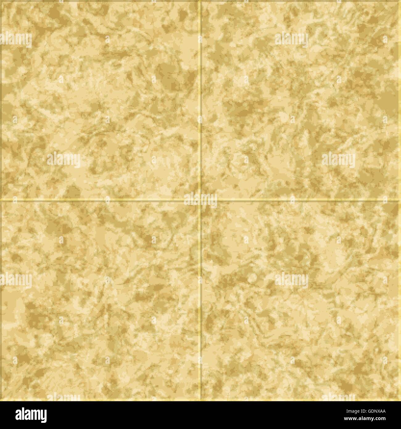 abstrakte gelbe Marmor nahtlose Textur Vektor gekachelten Hintergrund Stock Vektor