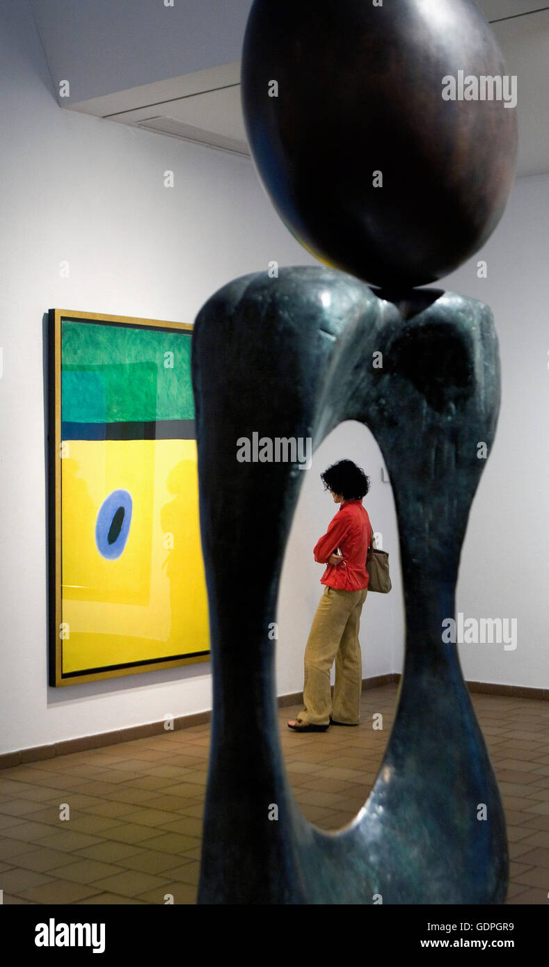 Joan Miró Foundation, Barcelona, Spanien Stockfoto
