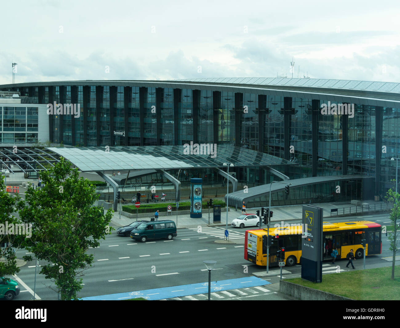 Kastrup oder Kopenhagen FlughafenTerminals der wichtigste