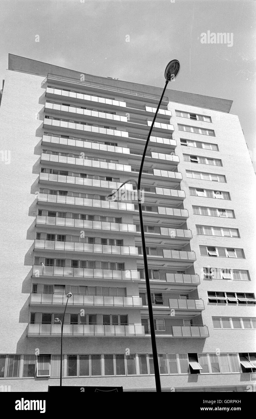 Modernen Hochhaus im Zentrum von Palermo, 1963 Stockfoto