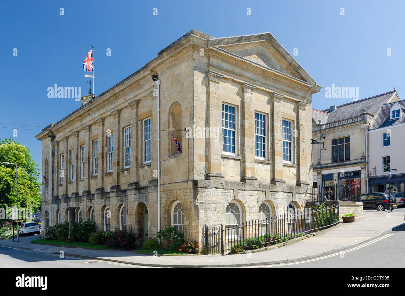 Chipping Norton-Rathaus Stockfoto