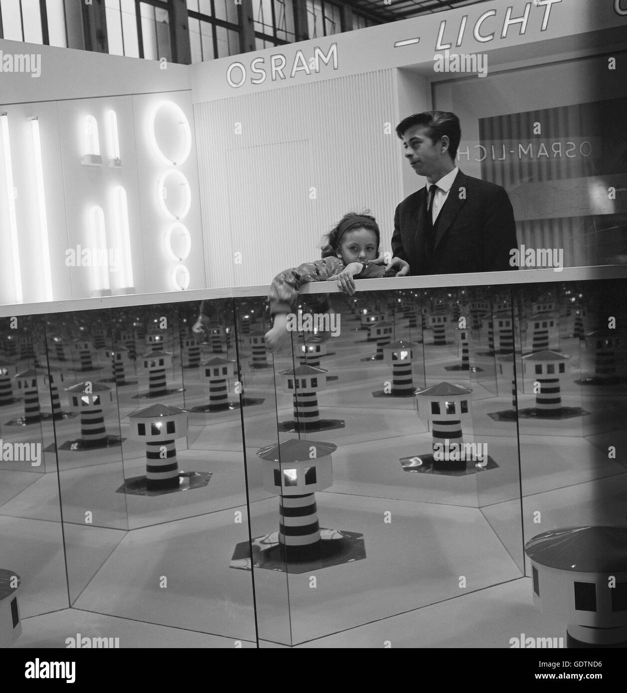 Deutsche Industrie-Ausstellung in Berlin, 1964 Stockfoto