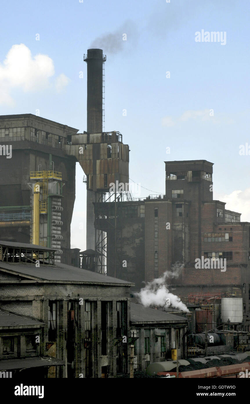 Kokerei in Bytom Stockfoto