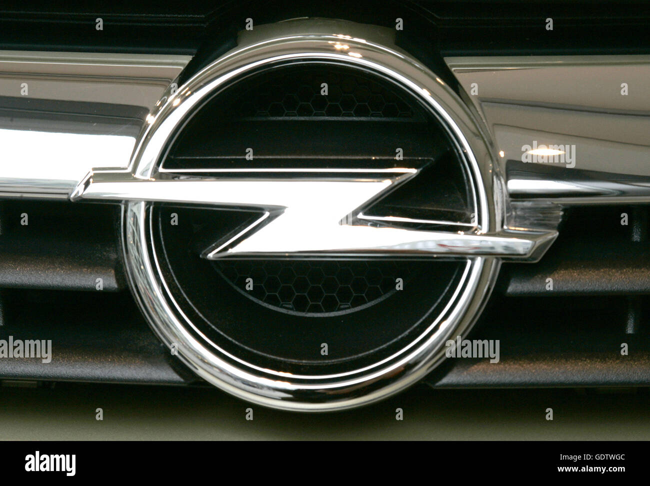 Opel-logo Stockfoto