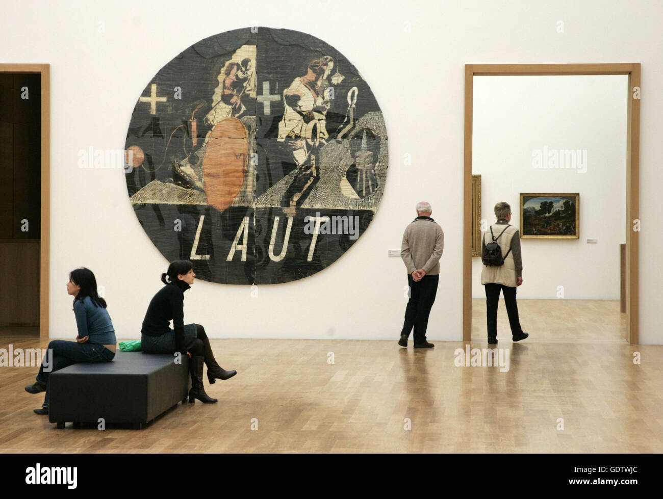 Museum der schönen Künste in Leipzig Stockfoto