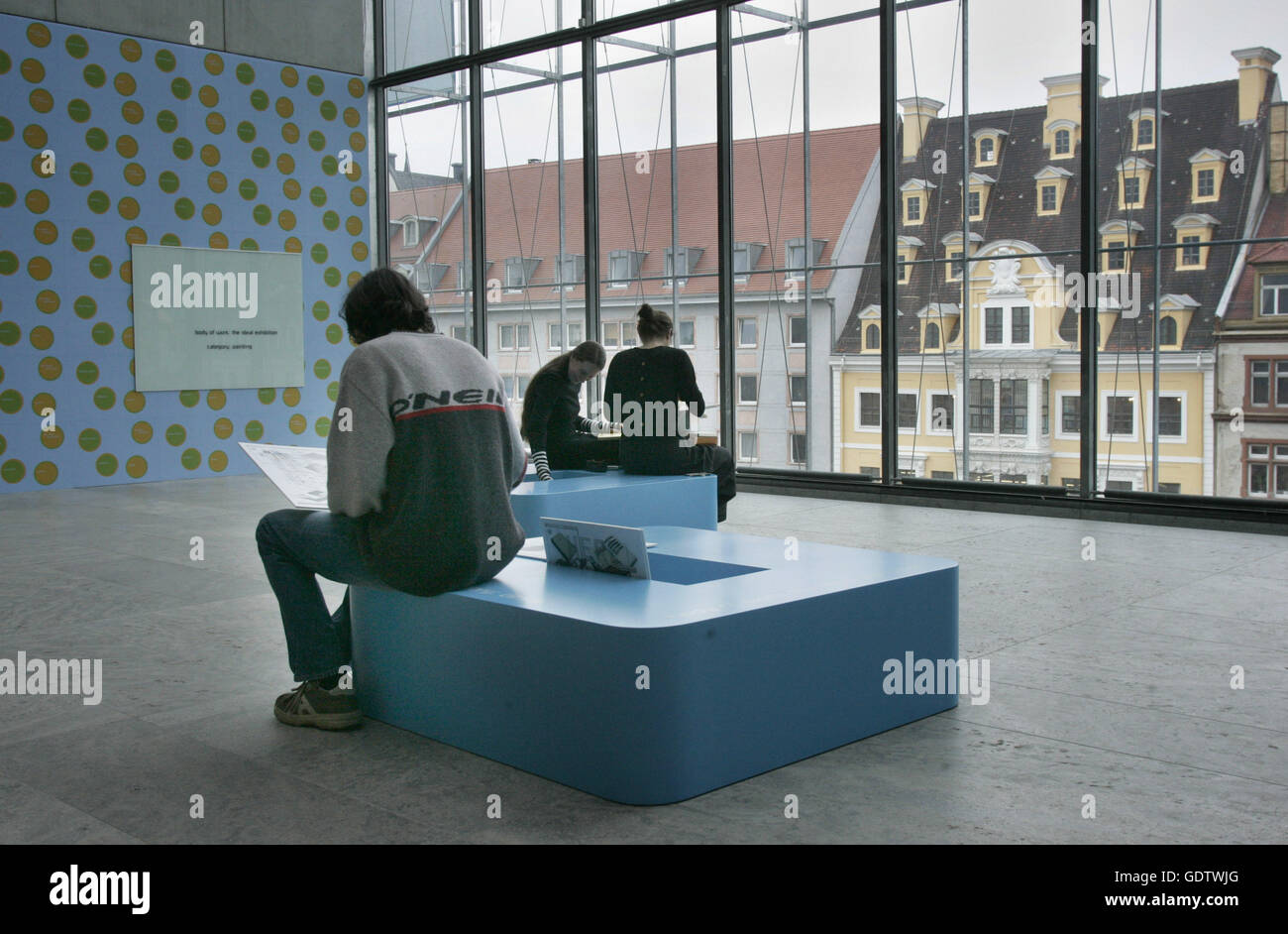 Museum der schönen Künste in Leipzig Stockfoto