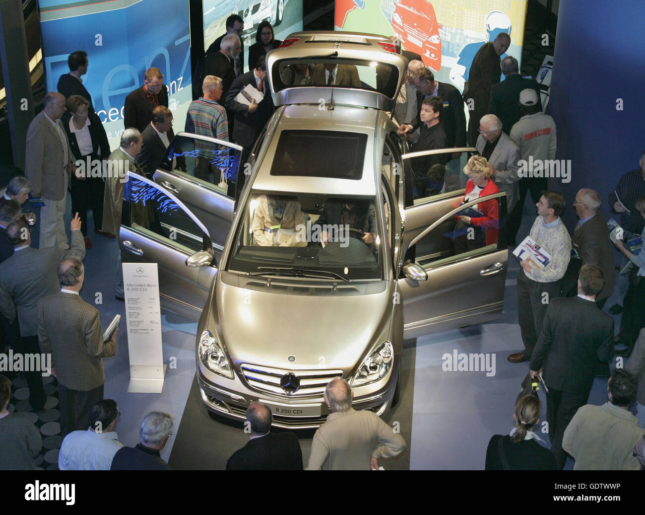 DaimlerChrysler Automesse Stockfoto