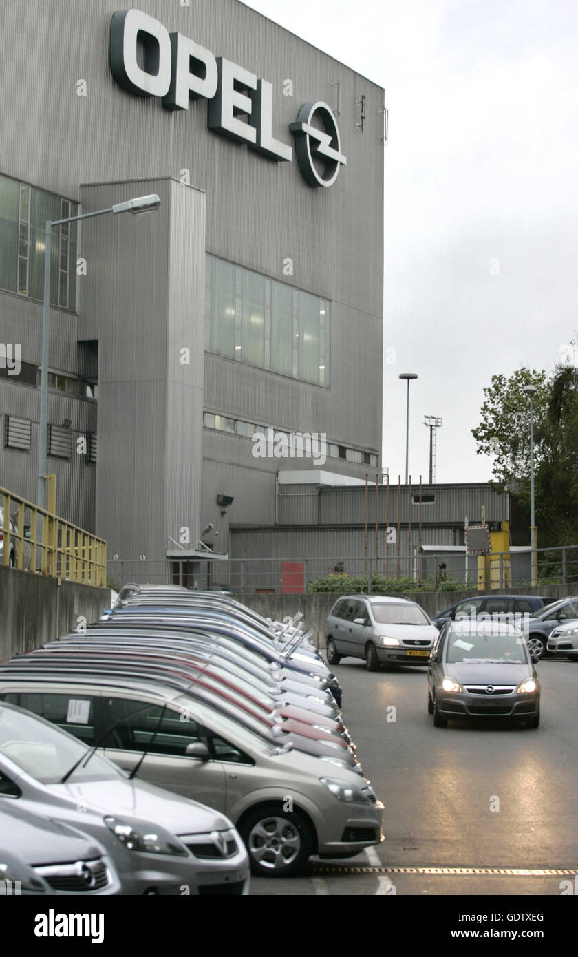 Opel-Werk in Bochum Stockfoto