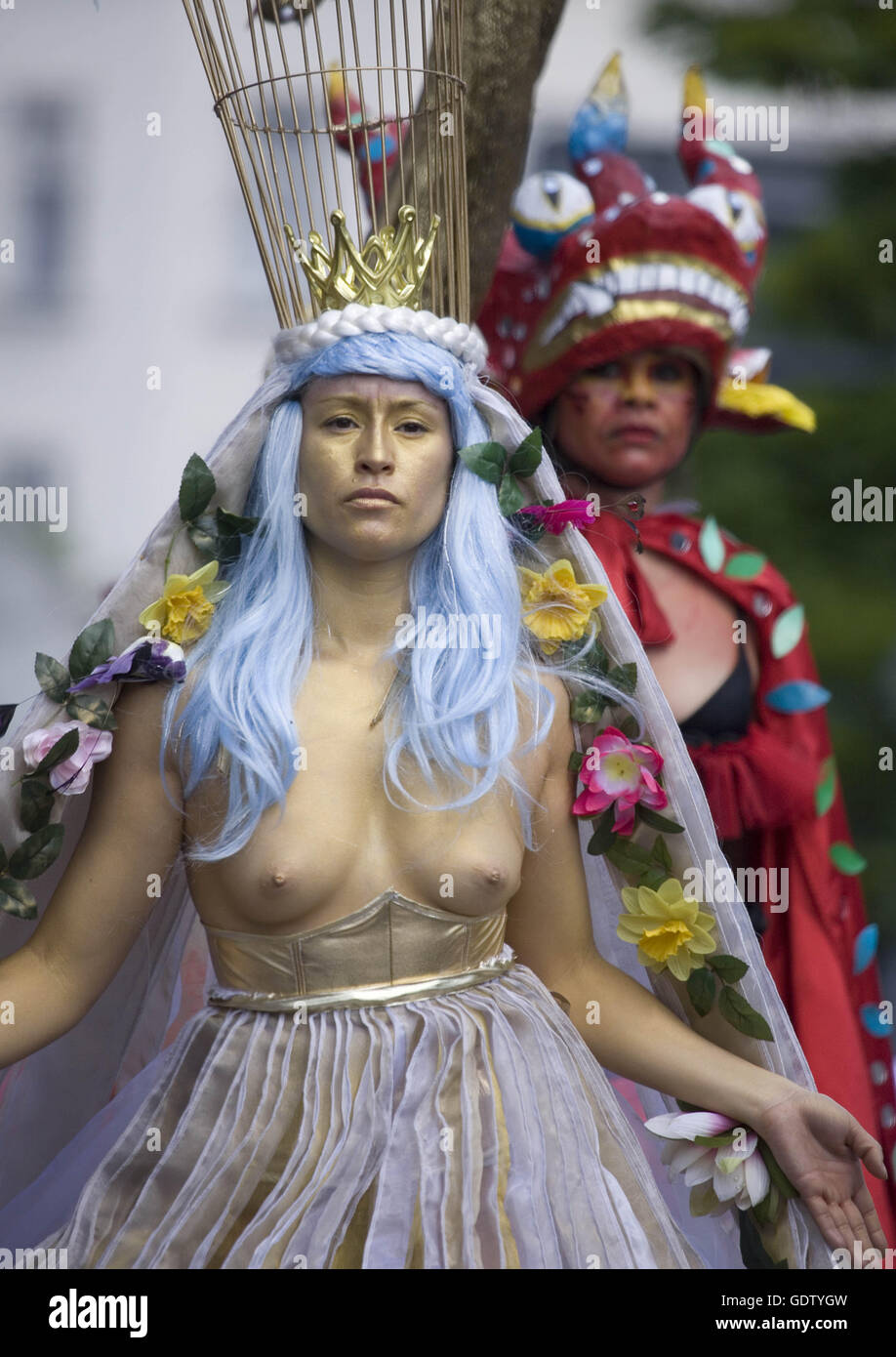 Karneval der Kulturen Stockfoto