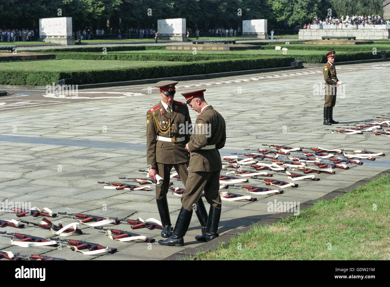 Russische Soldaten Stockfoto