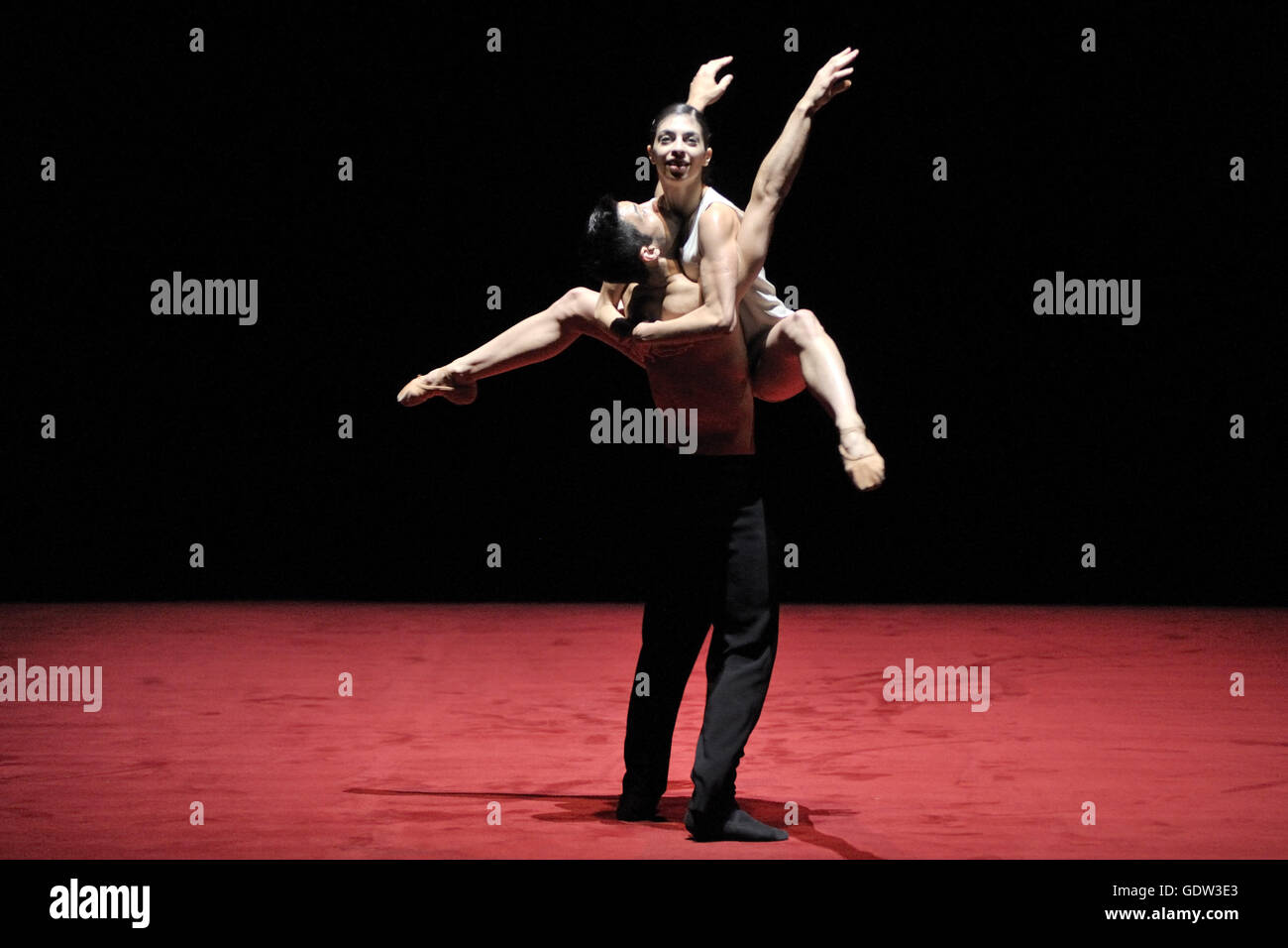 "Freibleibend", das Nederlands Dans Theater Stockfoto