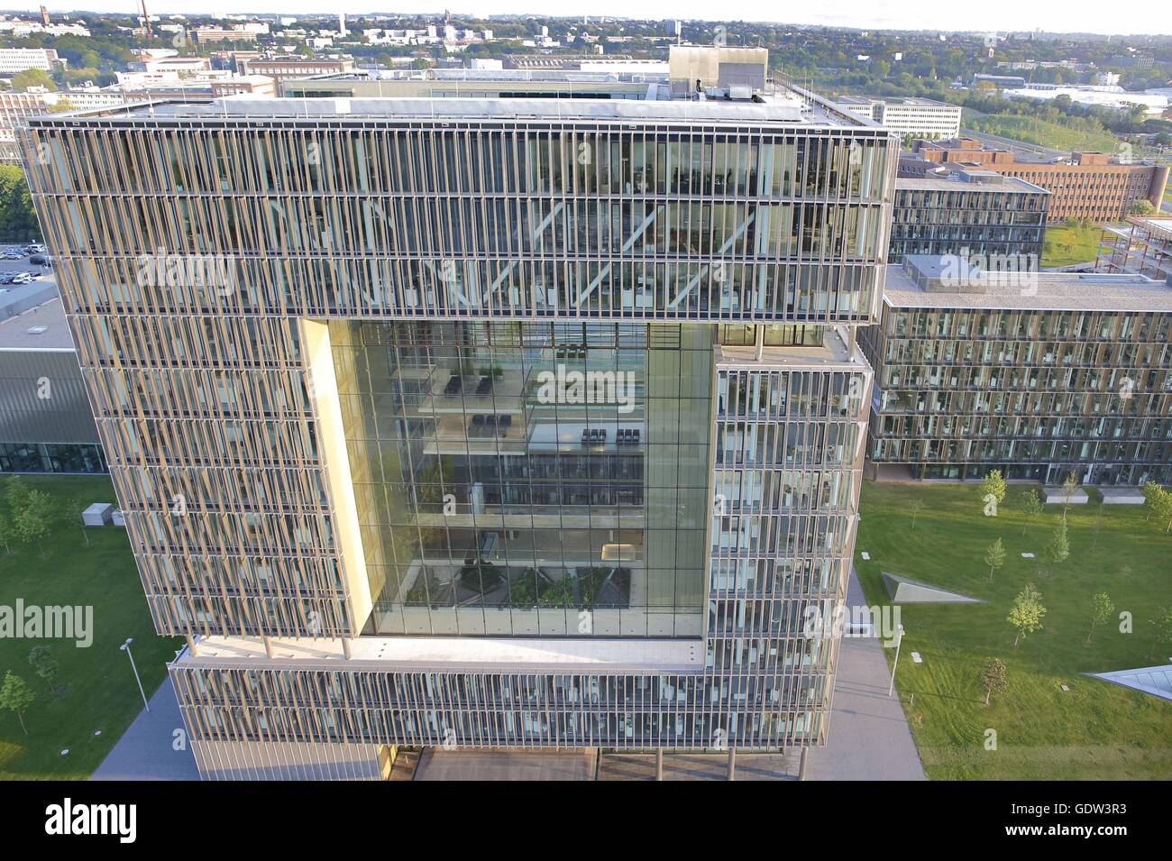 Das ThyssenKrupp Quartier Stockfoto