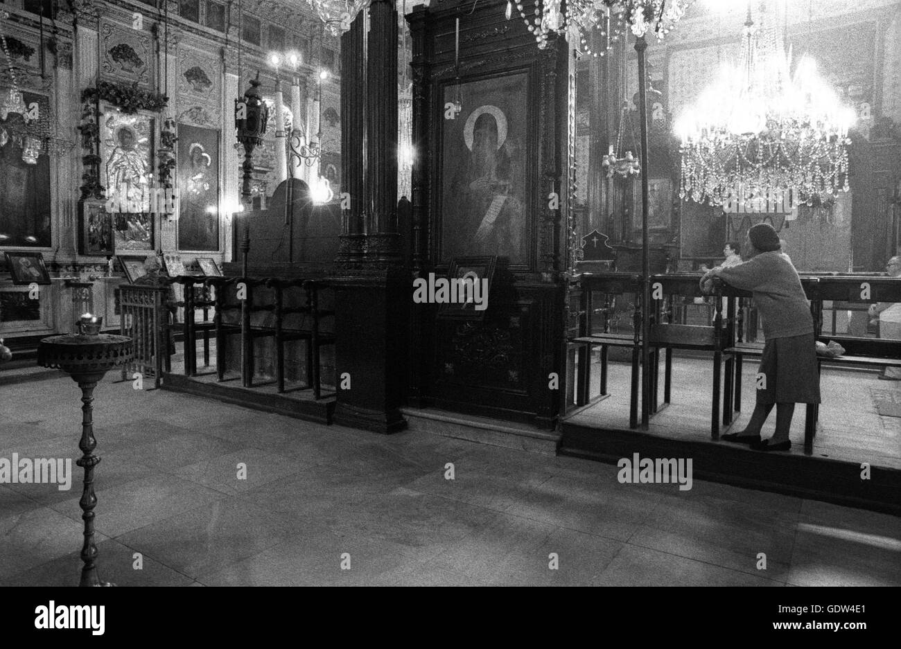 Griechisch-orthodoxe Kirche in Istanbul Stockfoto