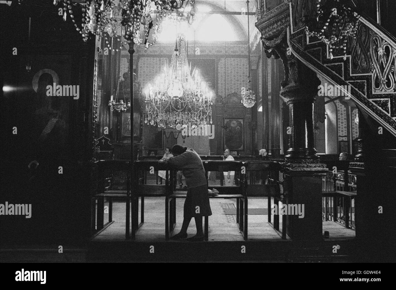 Griechisch-orthodoxe Kirche in Istanbul Stockfoto