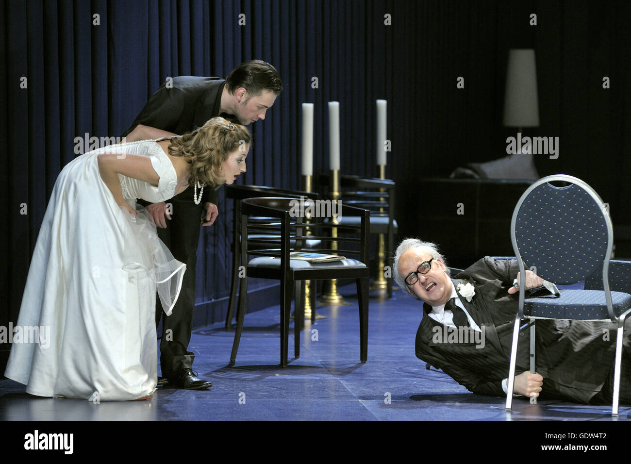 "Don Pasquale" stage Director Jetske Mijnssen Stockfoto