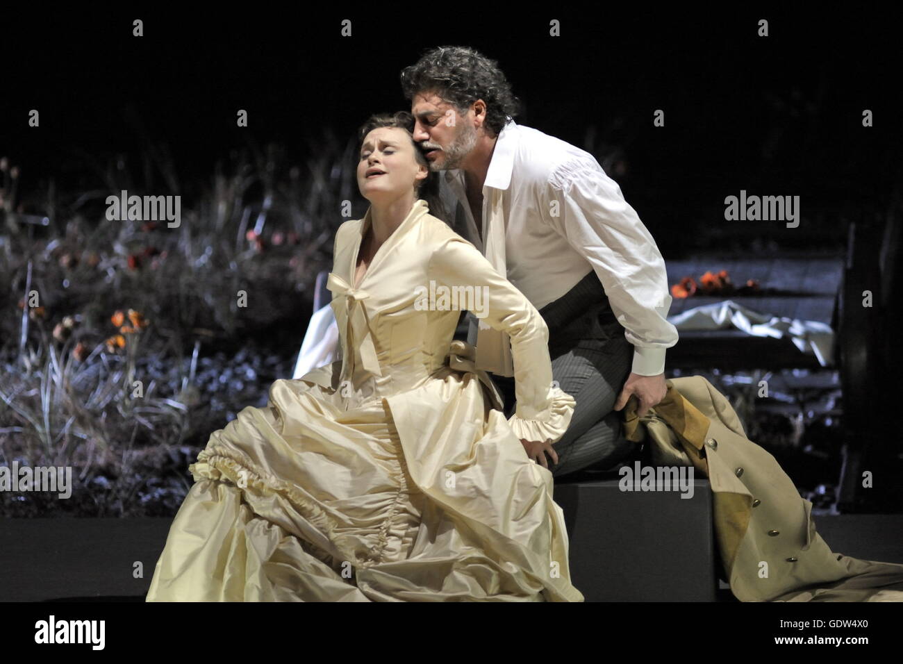 "Samson und Delilah", Inszenierung von Patrick Kinmonth Stockfoto