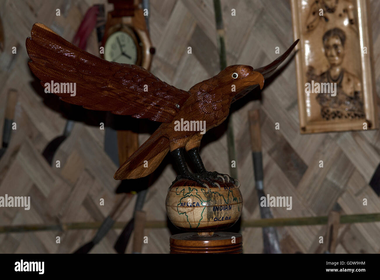 Das Bild der Naga Handwerk Hornbill Festival, Nagaland, Indien Stockfoto