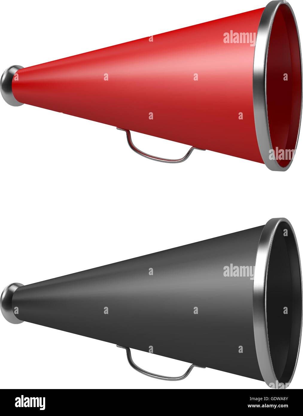 Vintage Megaphon Stock Vektor