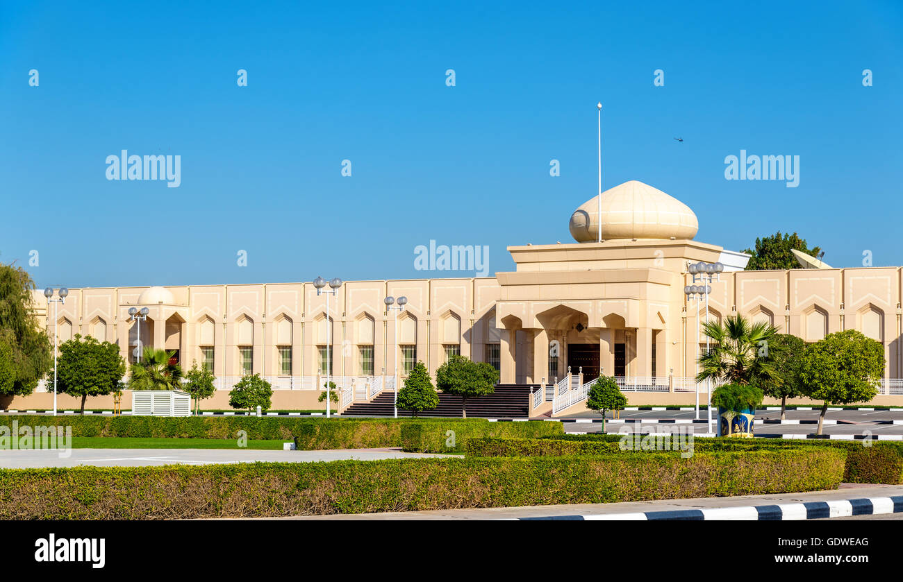 Der Palast von Sheikh Hamdan bin Rashid Al Maktoum in Dubai Stockfoto