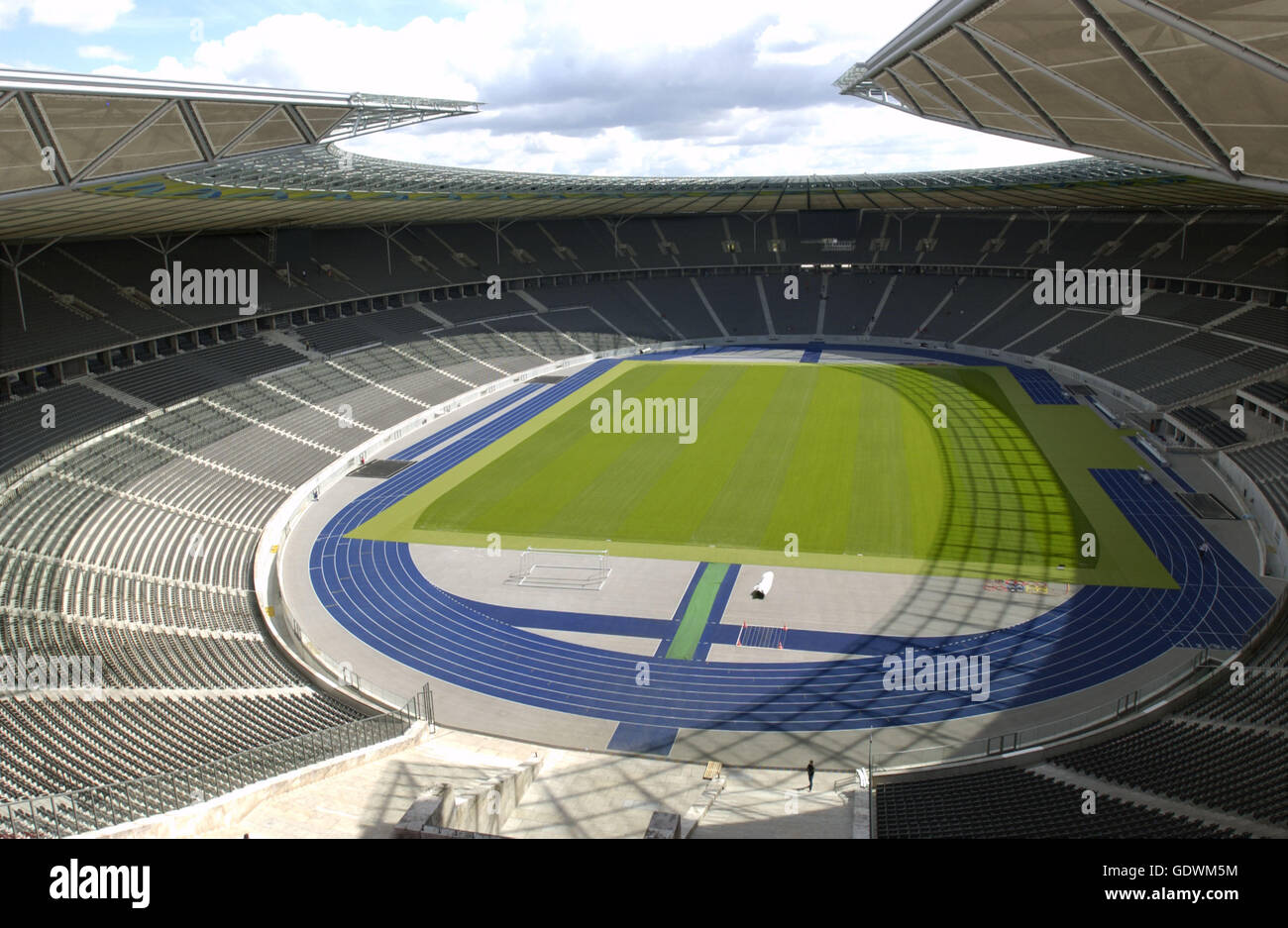 Das Olympiastadion (Olympiastadion) in Berlin Stockfoto Das Olympiastadion (Olympiastadion) in Berlin Stockfoto