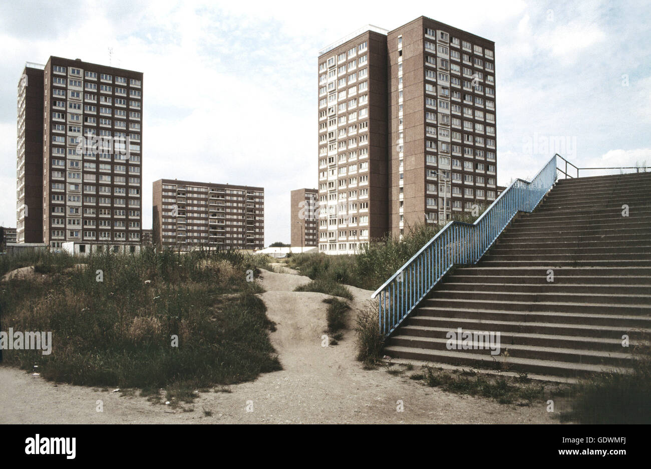 Leipzig, 1991 Stockfoto