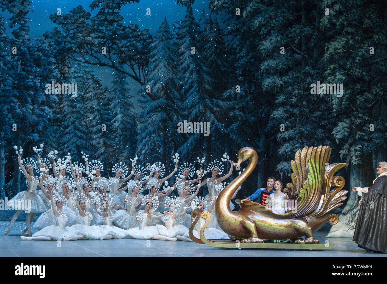 "Der Nussknacker", Choreographie und Inszenierung: Vasily Medvedev und Yuri Burlaka Stockfoto