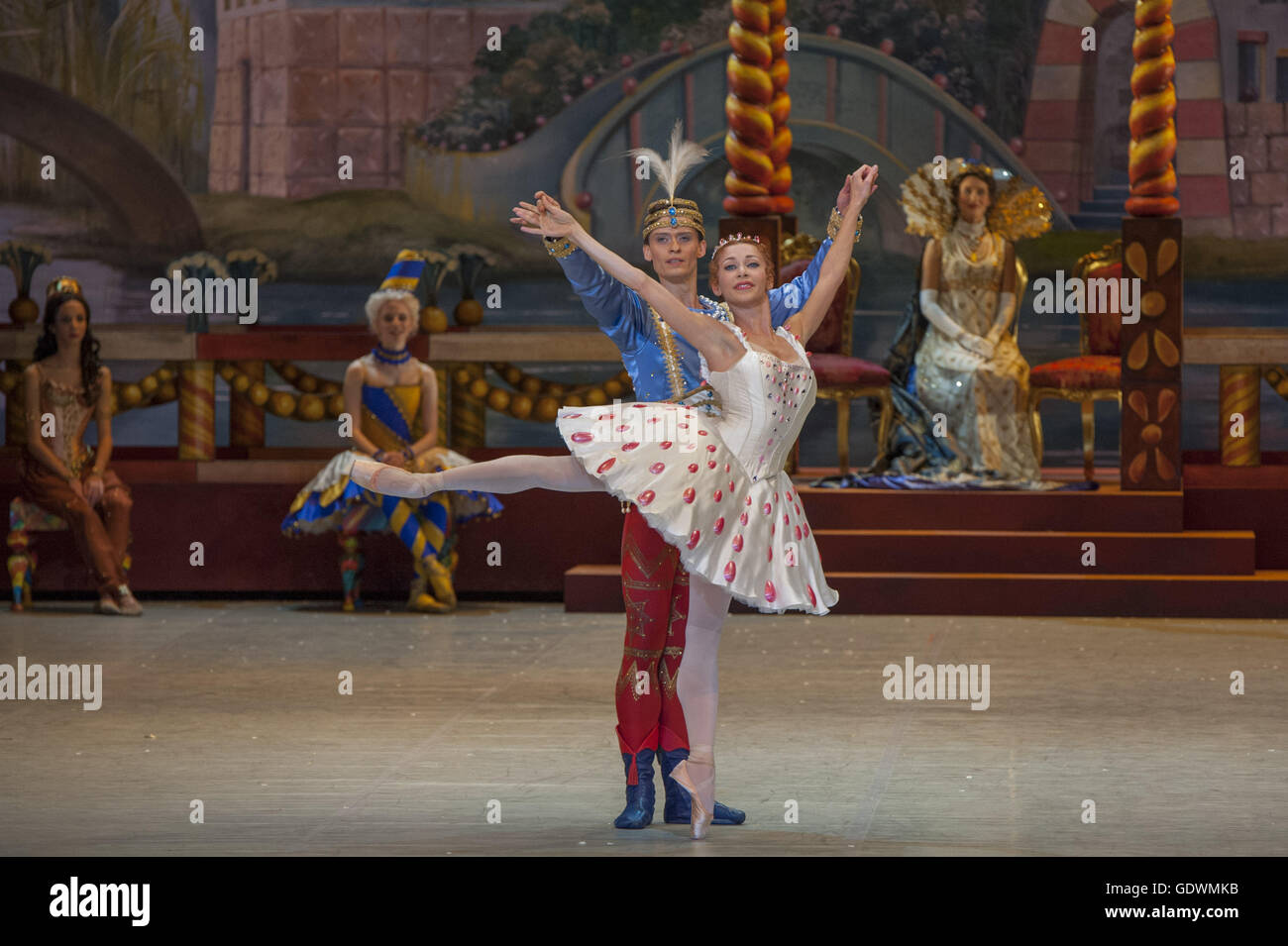 "Der Nussknacker", Choreographie und Inszenierung: Vasily Medvedev und Yuri Burlaka Stockfoto