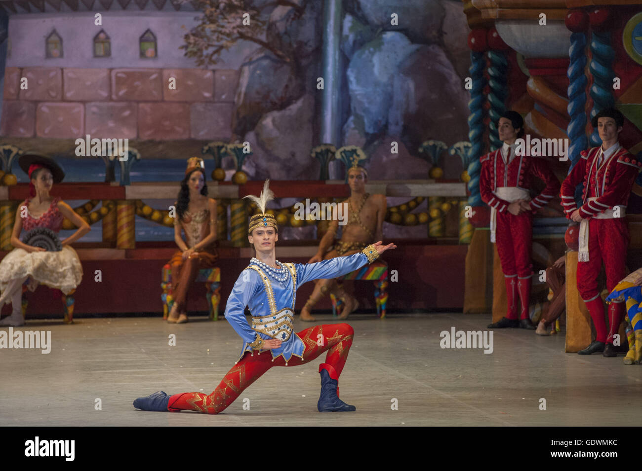 "Der Nussknacker", Choreographie und Inszenierung: Vasily Medvedev und Yuri Burlaka Stockfoto