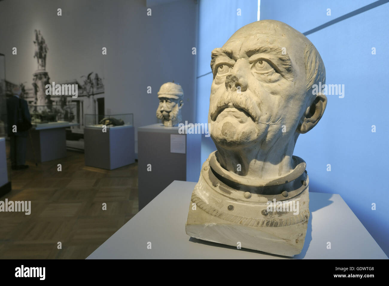 Begas – Monumente für das Deutsche Reich, eine Ausstellung im DHM (Deutsches Historisches Museum) Stockfoto