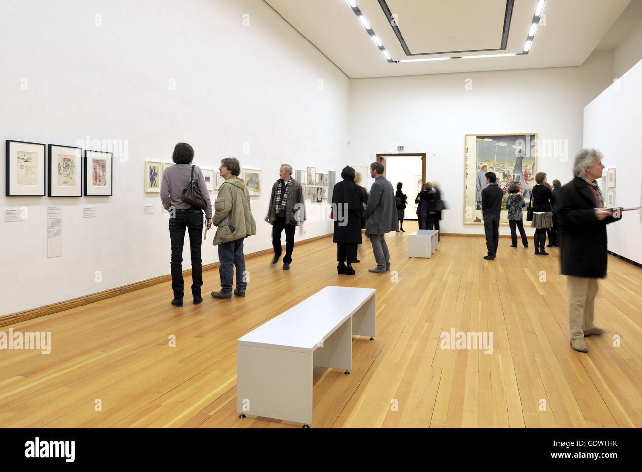 Kompass - Zeichnungen aus dem MoMA New York Stockfoto