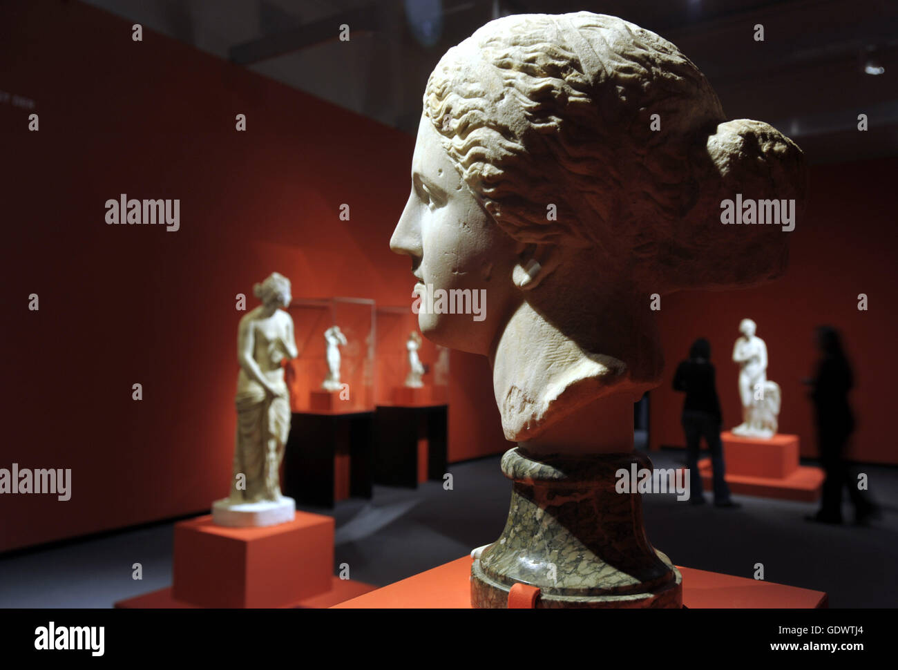 "Ausstellung" die Rückkehr der Götter. Berlin ist Olympus versteckt ''' Stockfoto