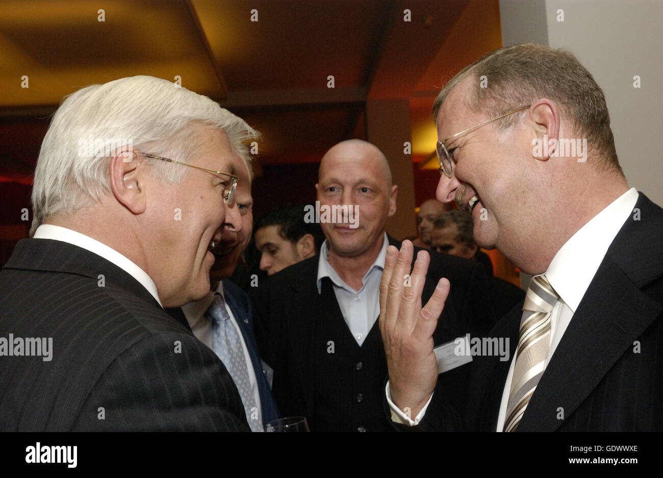 Steinmeier, Hueck und Wiedeking Stockfoto