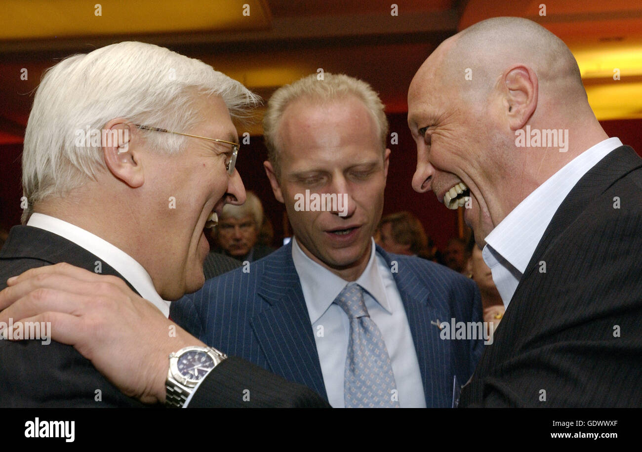 Steinmeier, Russ und Hueck Stockfoto